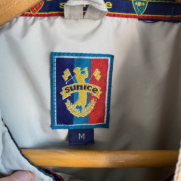 Sunice Men's Yellowish-Tan Mesh Lined Golf Windbreaker Pullover Jacket Medium - Picture 2 of 16